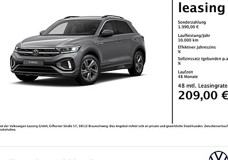 VW T-Roc 1.0 TSI OPF R-Line 5 Türen