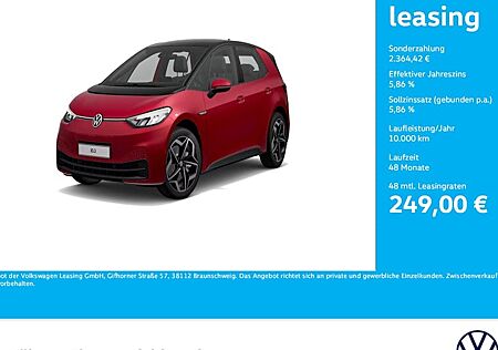 VW ID.3 Pro Performance 58 kWh 150 kW Pro 5 Türen