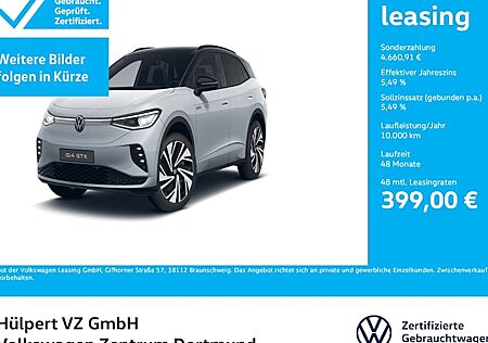 VW ID.4 79 kWh 4MOTION GTX mit Infotainm.P. 5 Türen