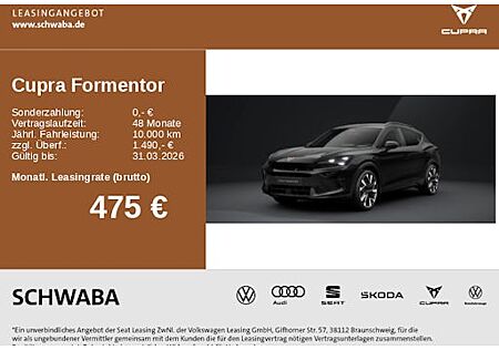 Cupra Formentor 1.5 e-HYBRID 200kW VZ DSG 5 Türen