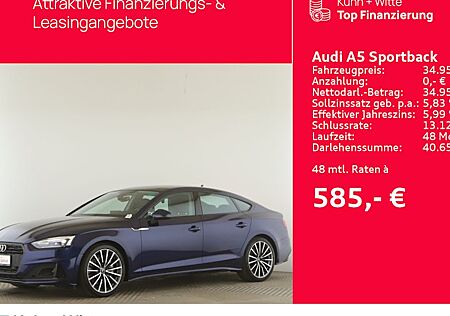 Audi A5 45 TFSI S tronic quatt. Sportback advanc 5 Türen