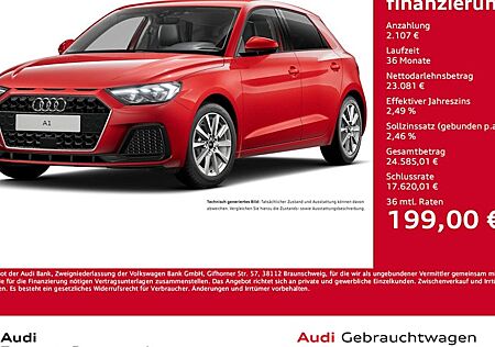 Audi A1 25 TFSI S tronic advanced Sportback 5 Türen
