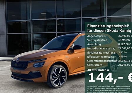 Skoda Kamiq 1.0 TSI 85kW Monte Carlo 5 Türen