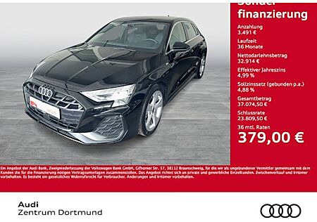 Audi A3 35 TDI S tronic S line Sportback 5 Türen