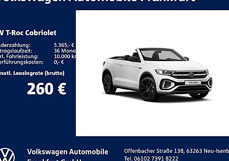 VW T-Roc Cabriolet 1.5 TSI OPF DSG R-Line 2 Türen