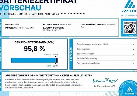 Skoda Octavia 1.4 TSI iV DSG AMBITION COMBI 5 Türen