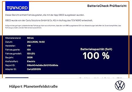 VW ID.3 Pure 52 kWh 125 kW 5 Türen