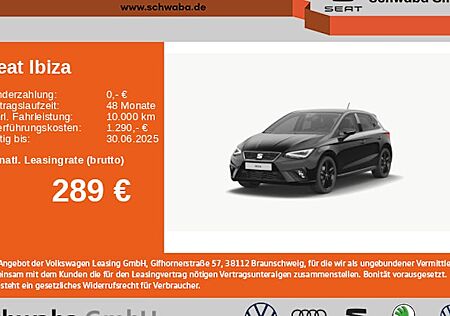 Seat Ibiza 1.0 TSI 85kW FR Black Edition DSG 5 Türen