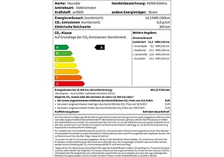 Hyundai Kona ELEKTRO 100kW Advantage 5 Türen