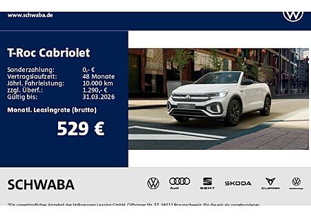 VW T-Roc Cabriolet 1.5 TSI OPF DSG R-Line 2 Türen