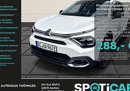 Citroën C4 X Elektromotor 136 SHINE 4 Türen