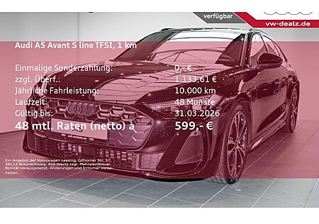 Audi A5 e-hybrid 220 kW S tronic quattro Avant 5 Türen