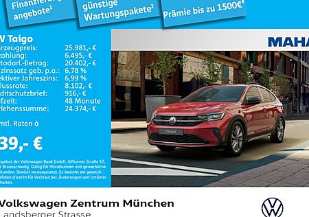 VW Taigo 1.0 TSI OPF 85 kW DSG GOAL 5 Türen