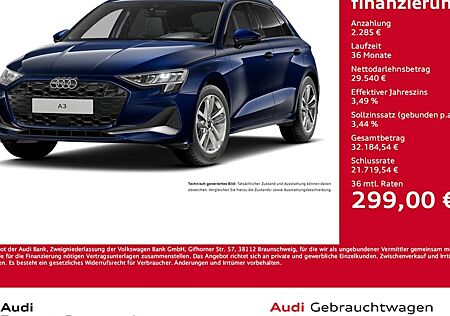 Audi A3 30 TFSI advanced Sportback 5 Türen