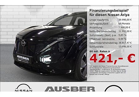 Nissan Ariya 87kWh e-4ORCE Allrad 225kW Evolve Pack 5 Türen