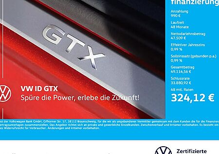 VW ID.4 79 kWh 4MOTION GTX mit Infotainm.P. 5 Türen