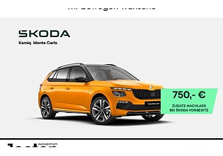 Skoda Kamiq 1.0 TSI 85kW DSG Monte Carlo 5 Türen