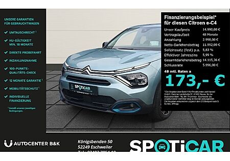 Citroën E-C4 Elektromotor 136 FEEL PACK 5 Türen