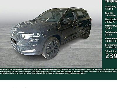 Skoda Karoq 2.0l TSI DSG 4x4 Sportline 5 Türen