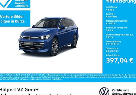 VW Passat 2.0 TDI SCR 147kW DSG 4MOTION Elegance 5 Türen