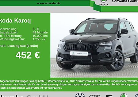 Skoda Karoq 2.0l TDI DSG 4x4 Sportline 5 Türen