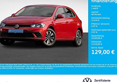VW Polo 1.0 59kW MOVE 5 Türen