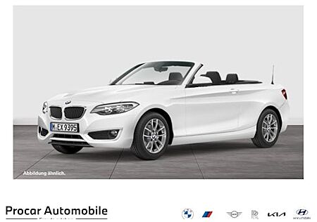 BMW 2er 218i Cabrio Advantage 2 Türen