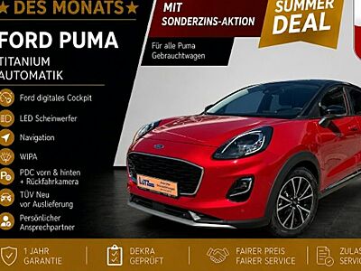 Ford Puma 1,0 EcoBoost Hybrid 92kW Titanium Auto 5 Türen