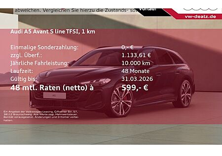 Audi A5 e-hybrid 220 kW S tronic quattro Avant 5 Türen