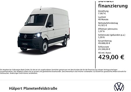 VW Crafter 35 2,0TDI 103kW mittel Hochdach 4 Türen