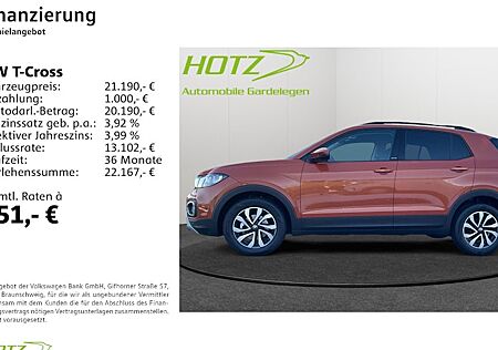 VW T-Cross 1.0 TSI OPF 81 kW ACTIVE 5 Türen