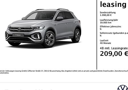 VW T-Roc 1.0 TSI OPF R-Line 5 Türen