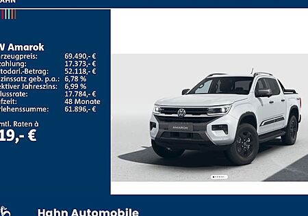 VW Amarok 3.0 TDI 177kW PanAmericana 4MOTION Auto 4 Türen