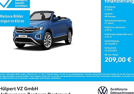 VW T-Roc Cabriolet 1.5 TSI OPF Style 2 Türen