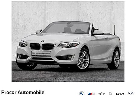 BMW 2er 218i Cabrio Advantage 2 Türen
