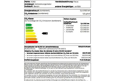 Ford Focus 1,0 EcoBoost Hybrid 114kW Active X Tur. 5 Türen