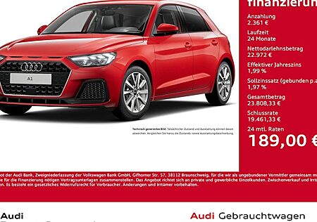 Audi A1 25 TFSI S tronic advanced Sportback 5 Türen