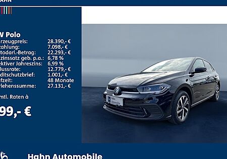 VW Polo 1.0 TSI 70kW DSG Life 5 Türen