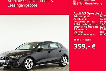 Audi A3 35 TFSI S tronic S line Sportback 5 Türen