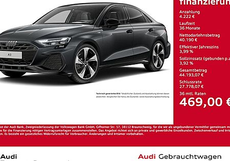 Audi A3 35 TFSI S tronic S line Limousine 4 Türen