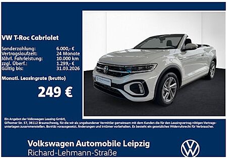 VW T-Roc Cabriolet 1.5 TSI OPF DSG R-Line 2 Türen