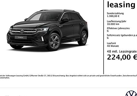 VW T-Roc 1.0 TSI OPF R-Line 5 Türen