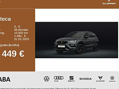 CUPRA Ateca 2.0 TSI 221kW VZ 4Drive DSG 5 Türen