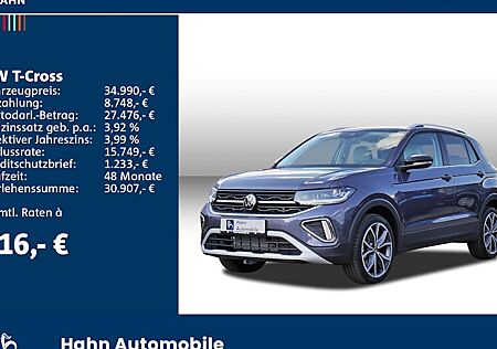 VW T-Cross 1.0 TSI OPF 85 kW DSG Style 5 Türen