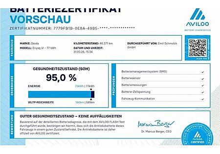 Skoda Enyaq SPORTLINE 80X 5 Türen