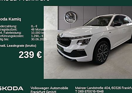 Skoda Kamiq 1.0 TSI 85kW DSG Drive 5 Türen