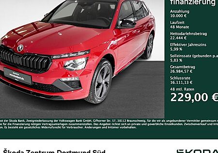 Skoda Kamiq 1.0 TSI 85kW DSG Monte Carlo 5 Türen
