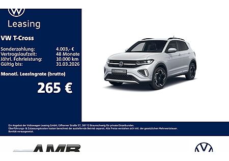 VW T-Cross 1.5 TSI OPF DSG R-Line 5 Türen