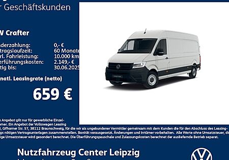 VW Crafter 35 2.0TDI 130kW lang Hochdach AT 4M 4 Türen