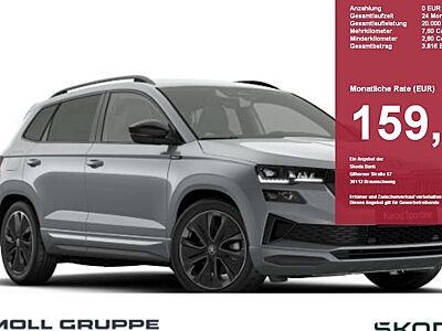 Skoda Karoq 2.0l TSI DSG 4x4 Sportline 5 Türen
